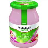 Yaourt framboise vanille 37% BIO 500 g ANDECHSER NATUR